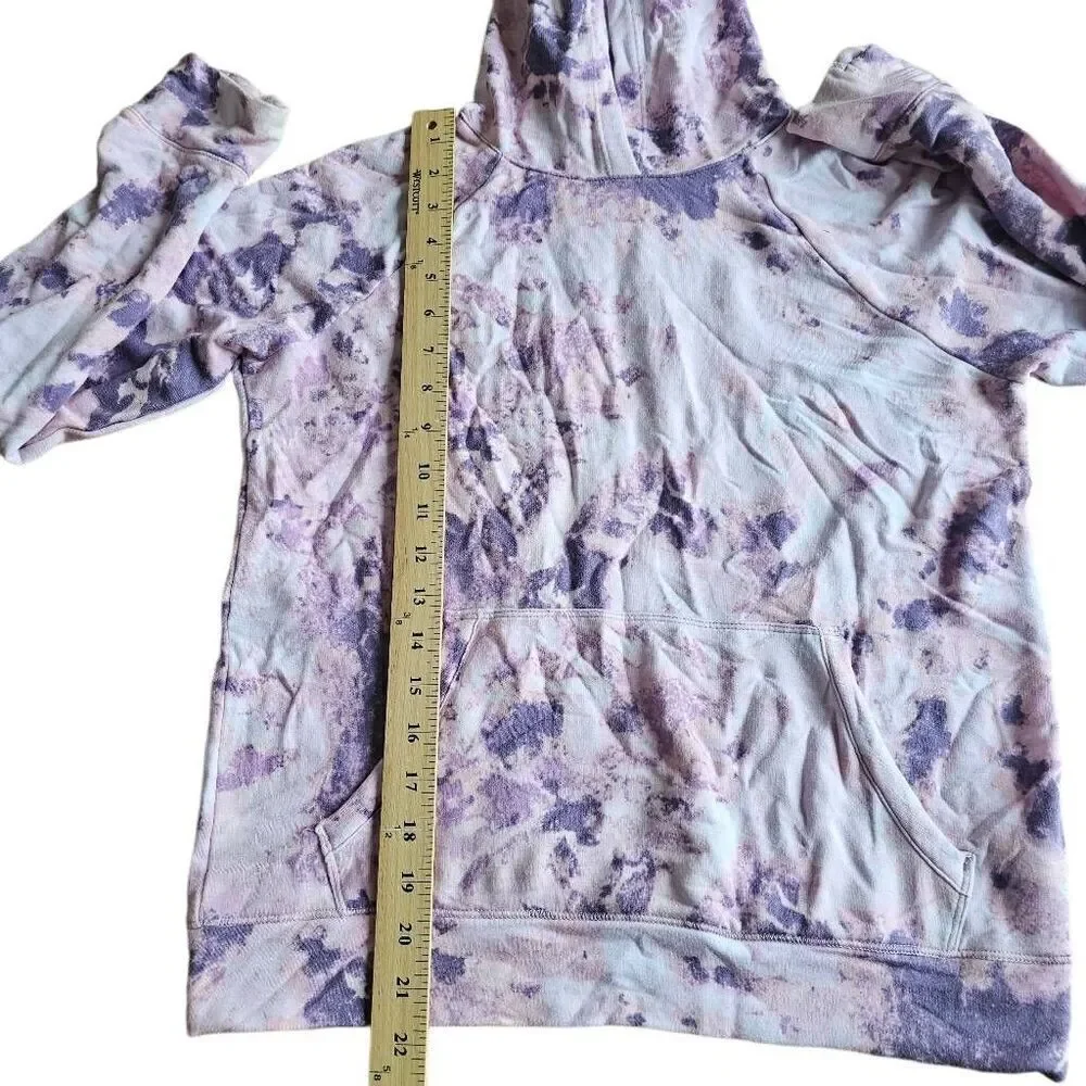 Athleta girl girls Sz XL-14 cloud tie dye in your Element hoodie